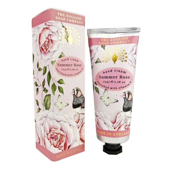 English Soap Company - Summer Rose Hand Cream 75ml